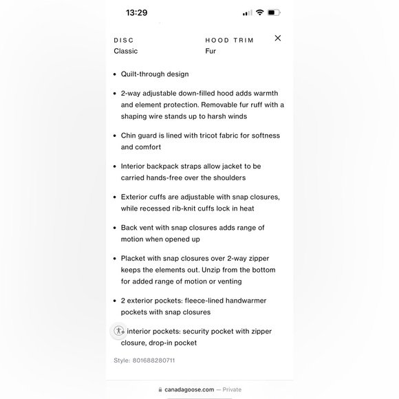 Canada Goose Shelburne parka Jacket - Picture 7 of 16